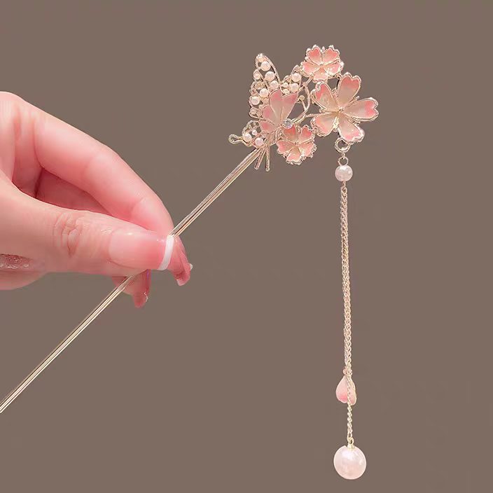 Spinka do włosów Sakura o luks – Hanbok Hair Pin recenzja i cena