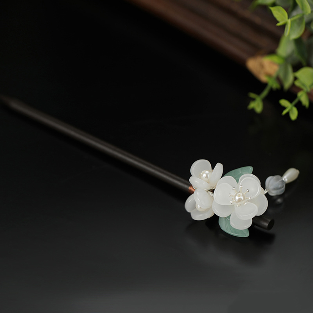 Retro Spinka do włosów z kwiat – Hanbok Hair Pin recenzja i cena